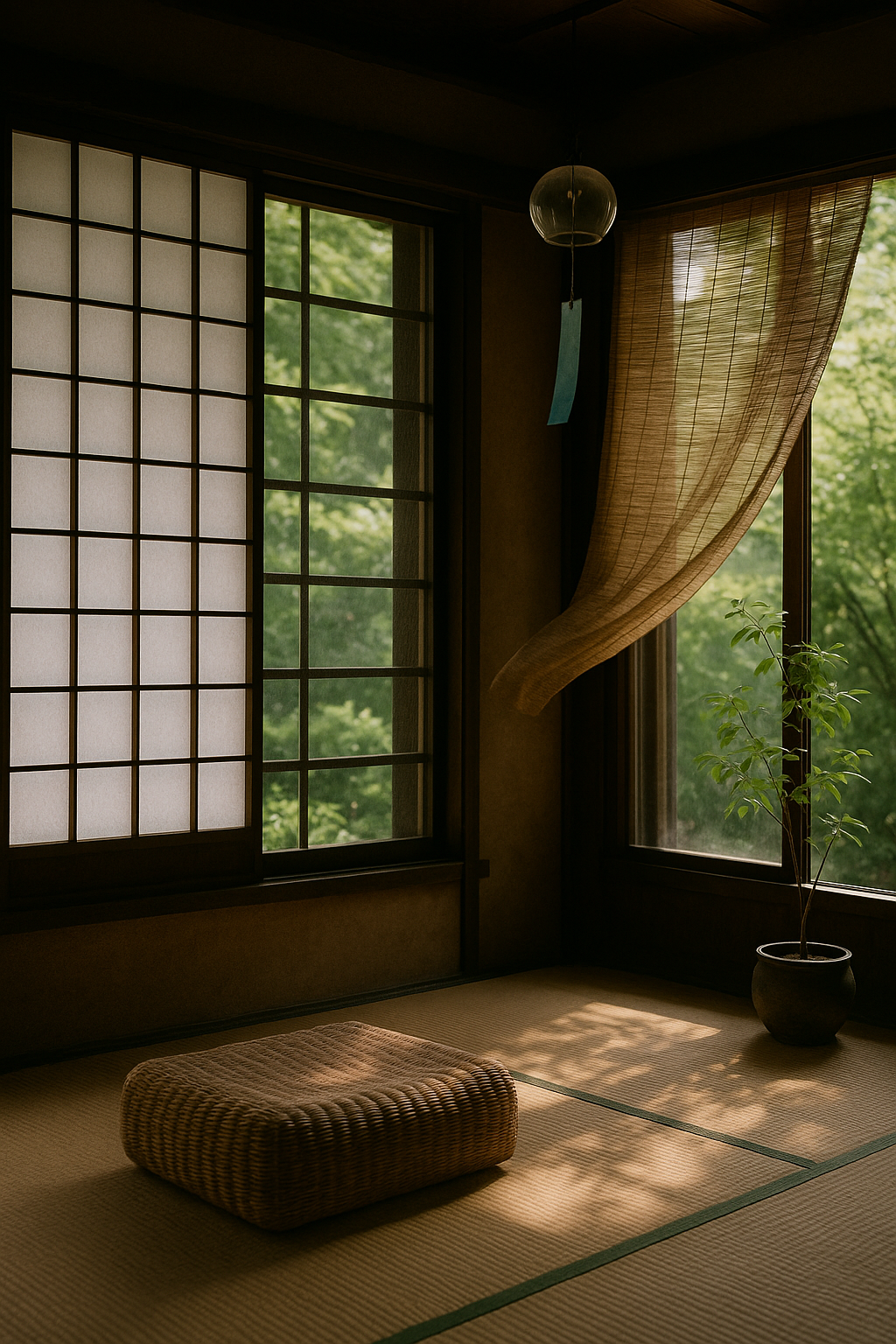 風とともに暮らす、日本の知恵を今の部屋に